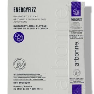 arbonne energy fizz blueberry lemon